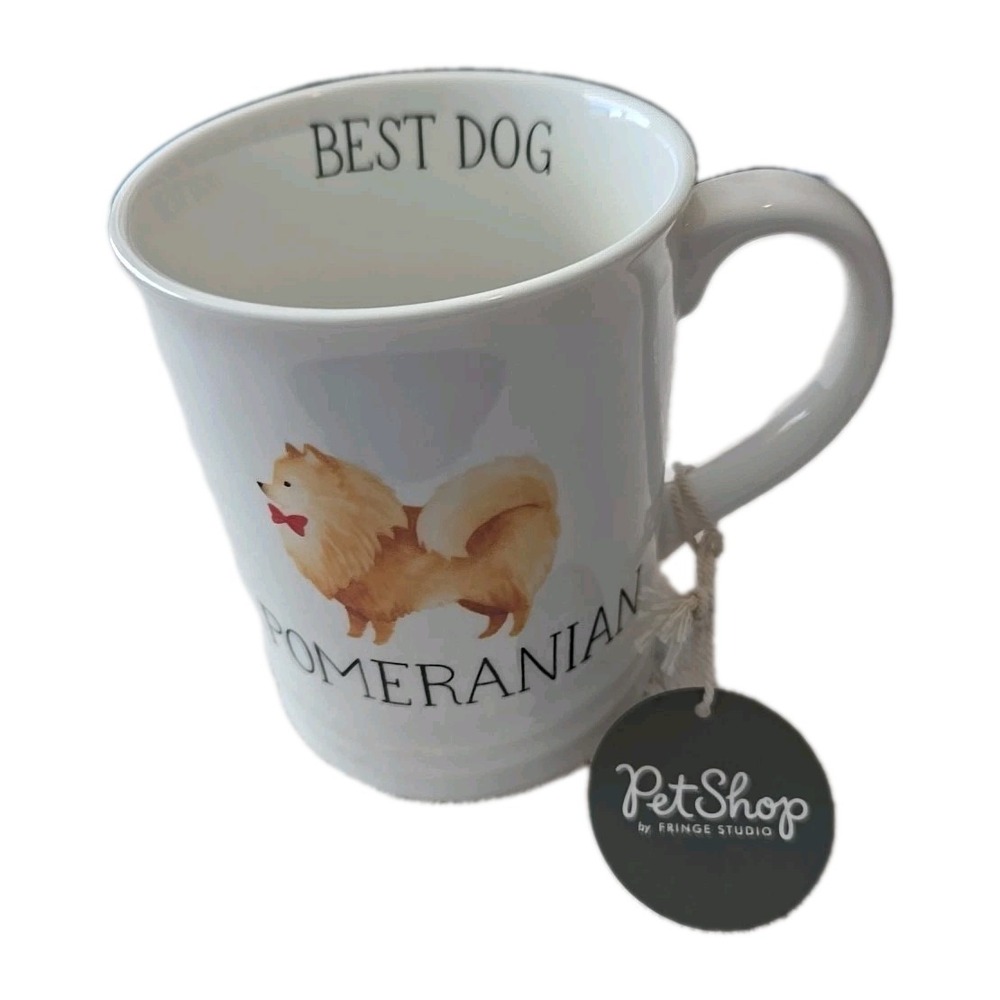 Pet Shop By Fringle Studio Pomeranian Coffee Cup‎